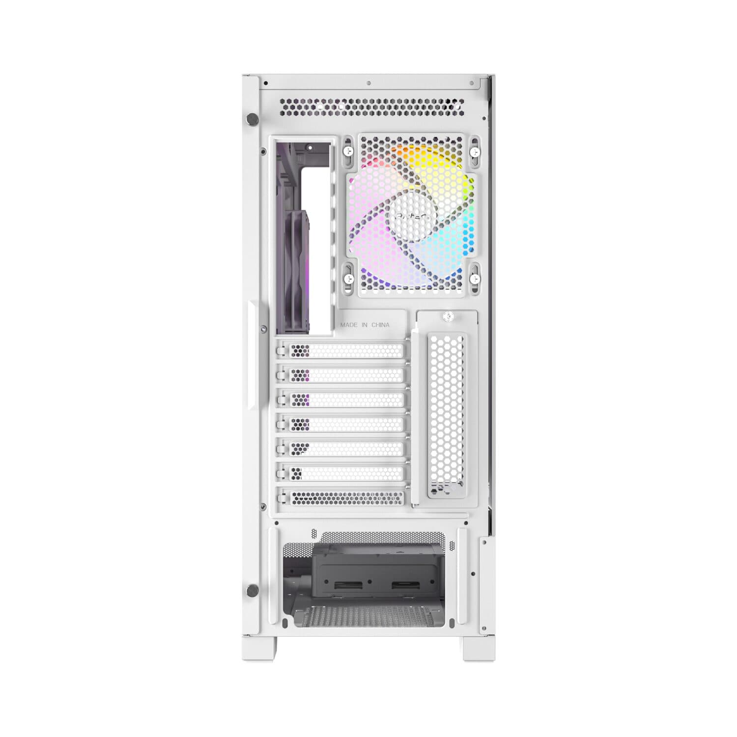 Antec CX700 ARGB Mid-Tower Gaming Chassis - White - view 5