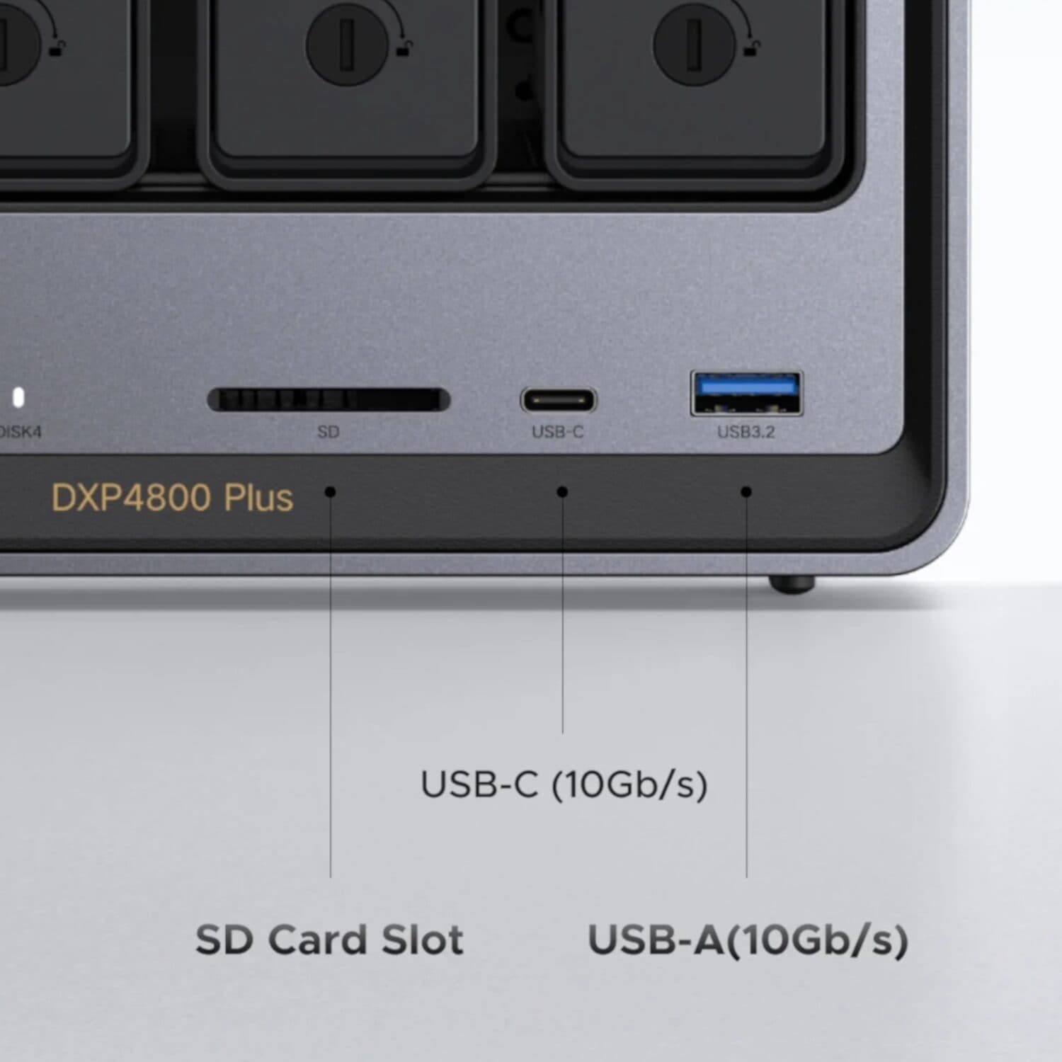 UGREEN NASync DXP4800 Plus 4-Bay NAS - view 2