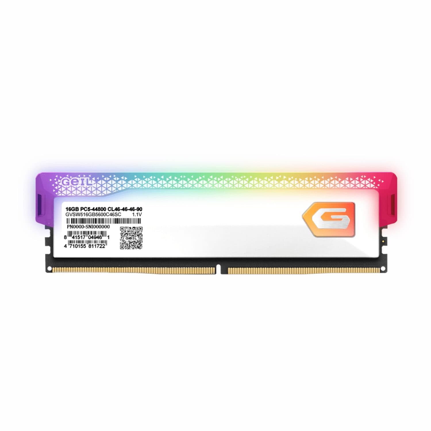 GeIL Orion RGB 16GB 6000MHz DDR5 RAM- White - view 3