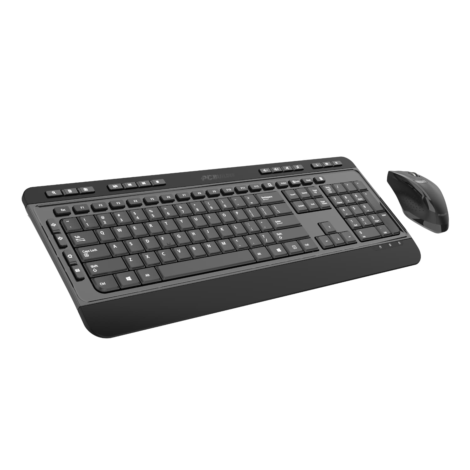 PCBuilder ALPHA Silent Wireless Keyboard and Mouse Combo - view 2