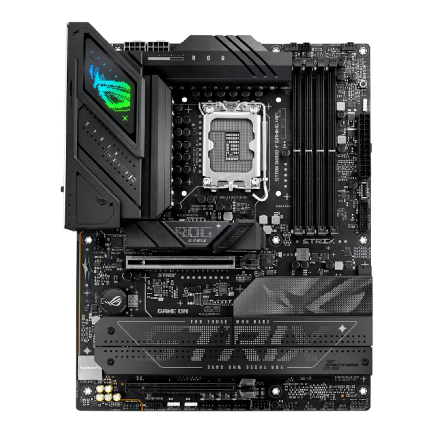 Asus ROG STRIX B860-F Gaming Wi-Fi Motherboard - Intel LGA1851 - view 2