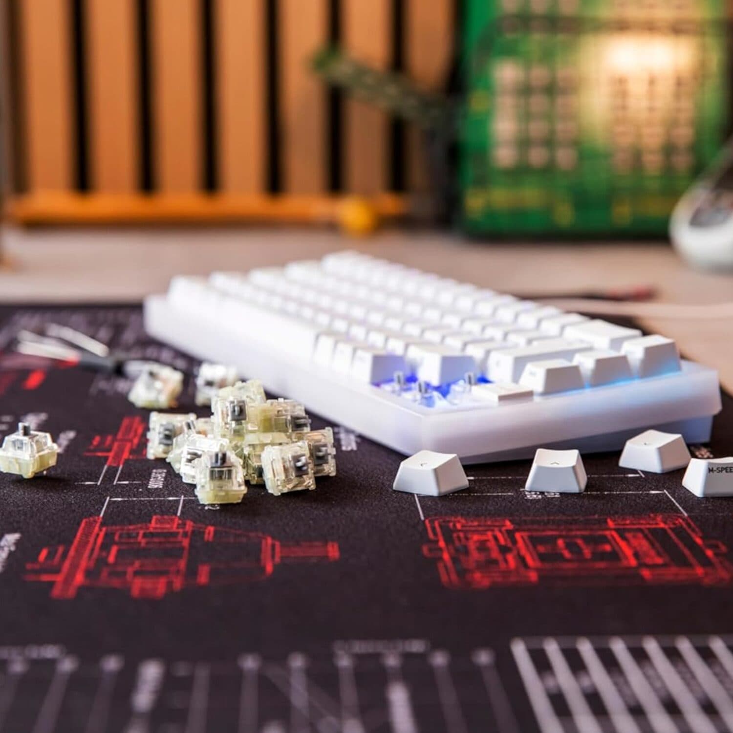 Keychron CHERRY MX2A Speed Silver RGB Switch Set - view 5