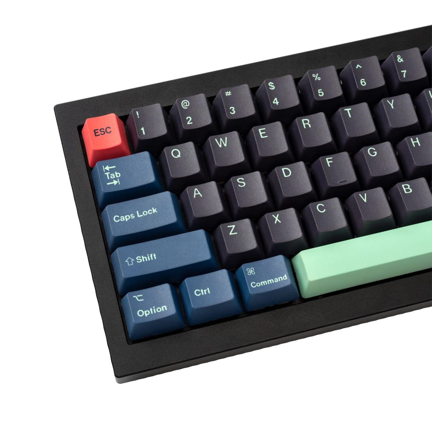 Keychron OEM Dye-Sub PBT Keycap Set – Hacker (Version C, PBT, OEM Profile, MX-Compatible) - view 3