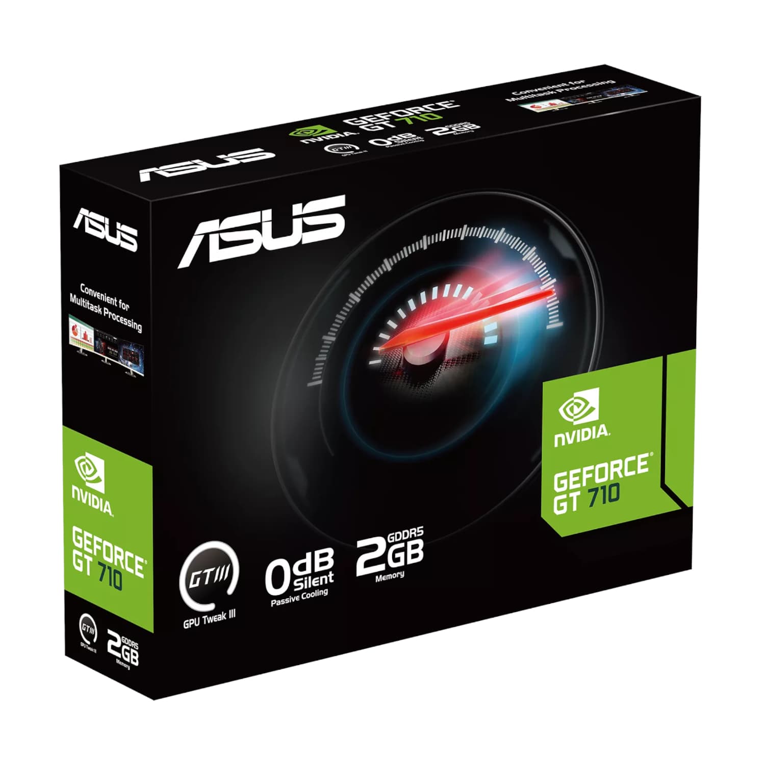Asus GeForce GT 710 2GB GDDR5 EVO Graphics Card - view 5