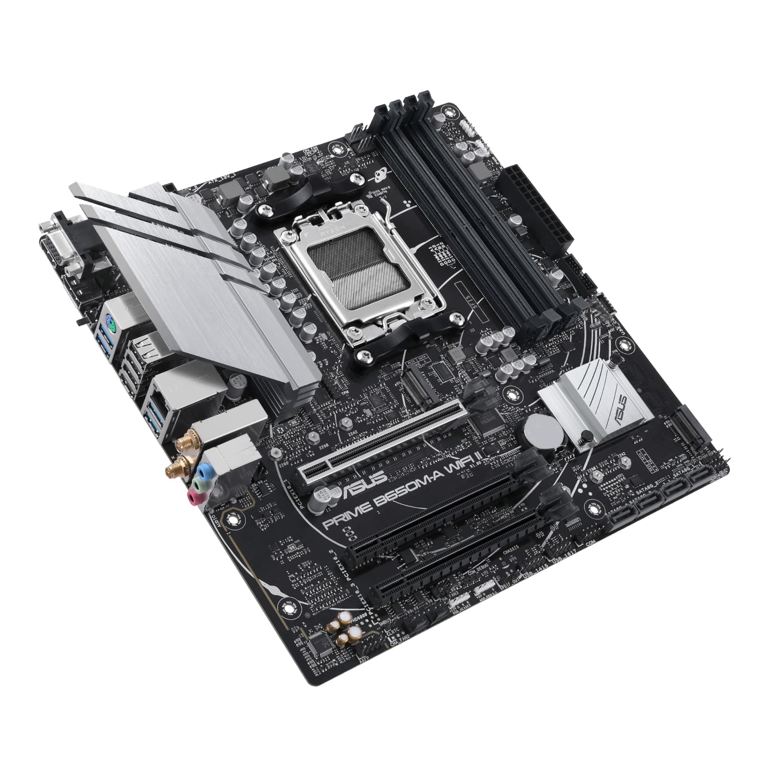 Asus PRIME B650M-A WIFI II M-ATX Gaming Motherboard - view 4