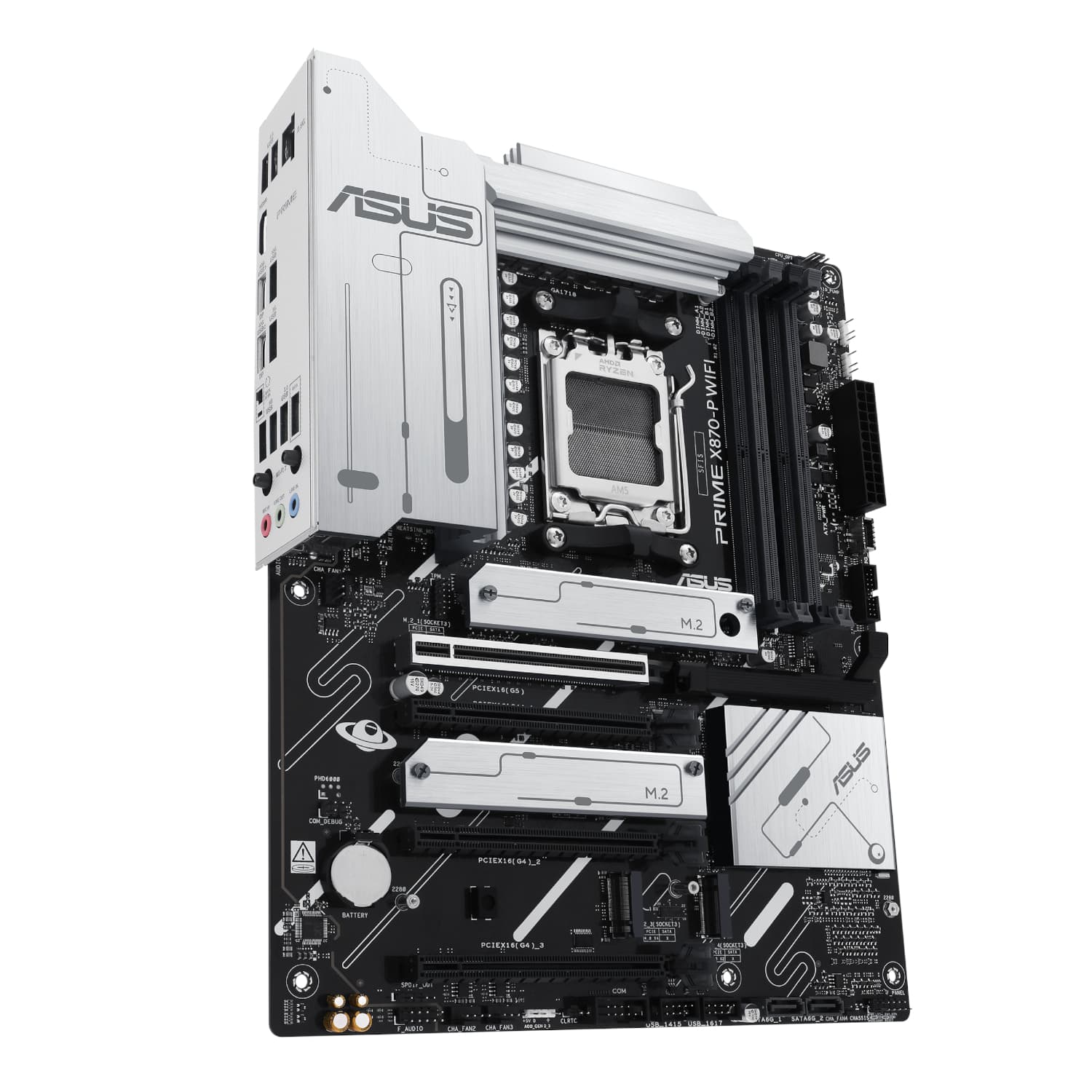 Asus PRIME X870-P WIFI ATX Gaming Motherboard - view 3