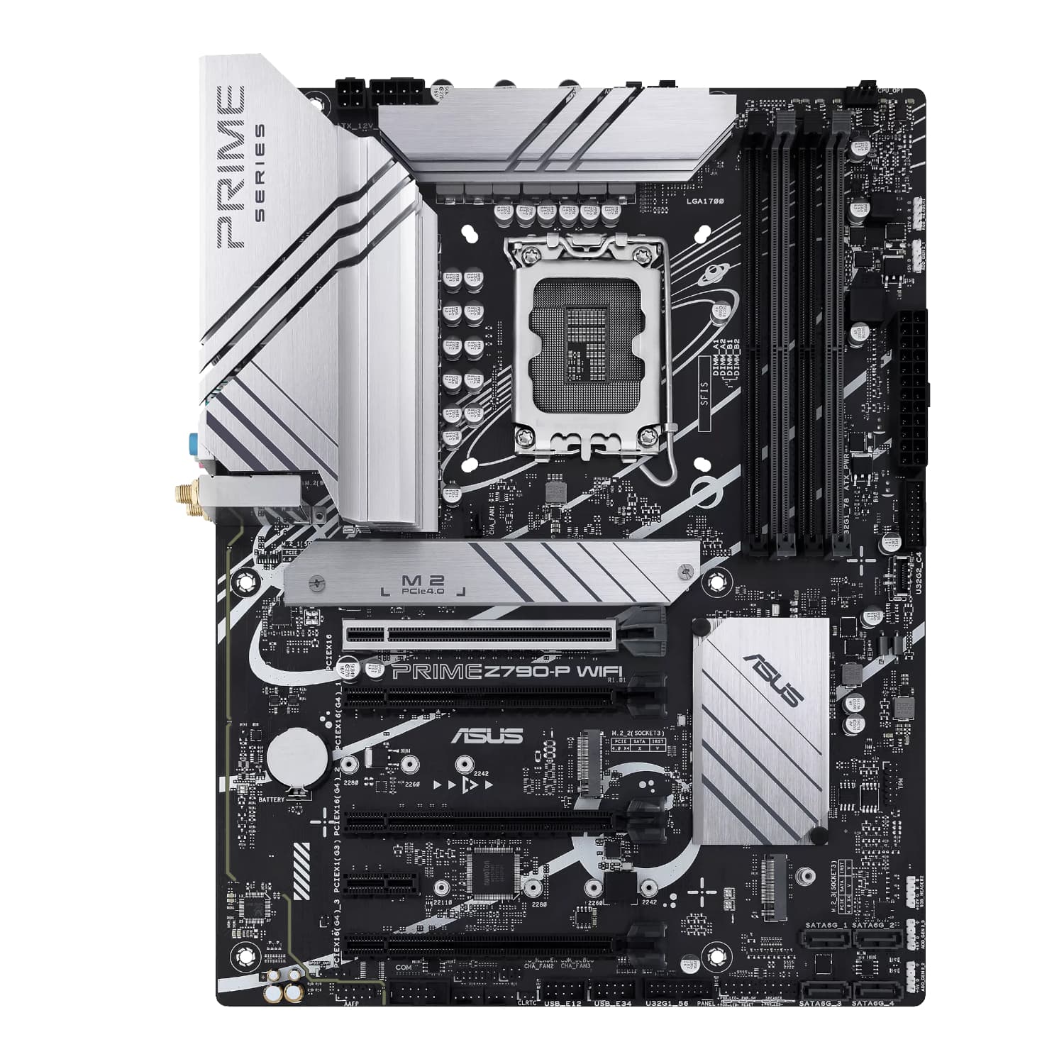 Asus PRIME Z790-P WIFI ATX Gaming Motherboard - view 2