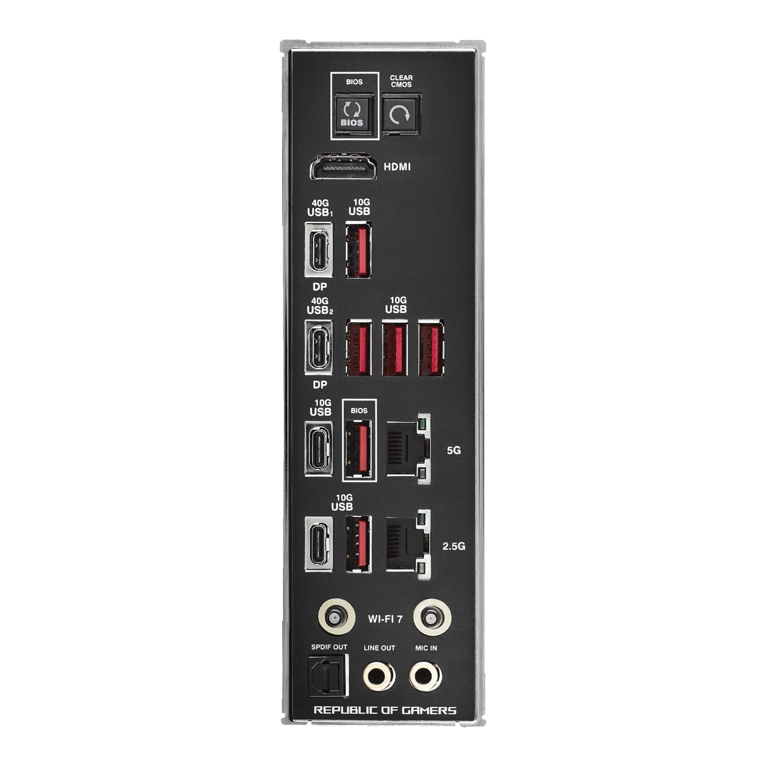 Asus ROG Crosshair X870E HERO ATX Gaming Motherboard - view 5