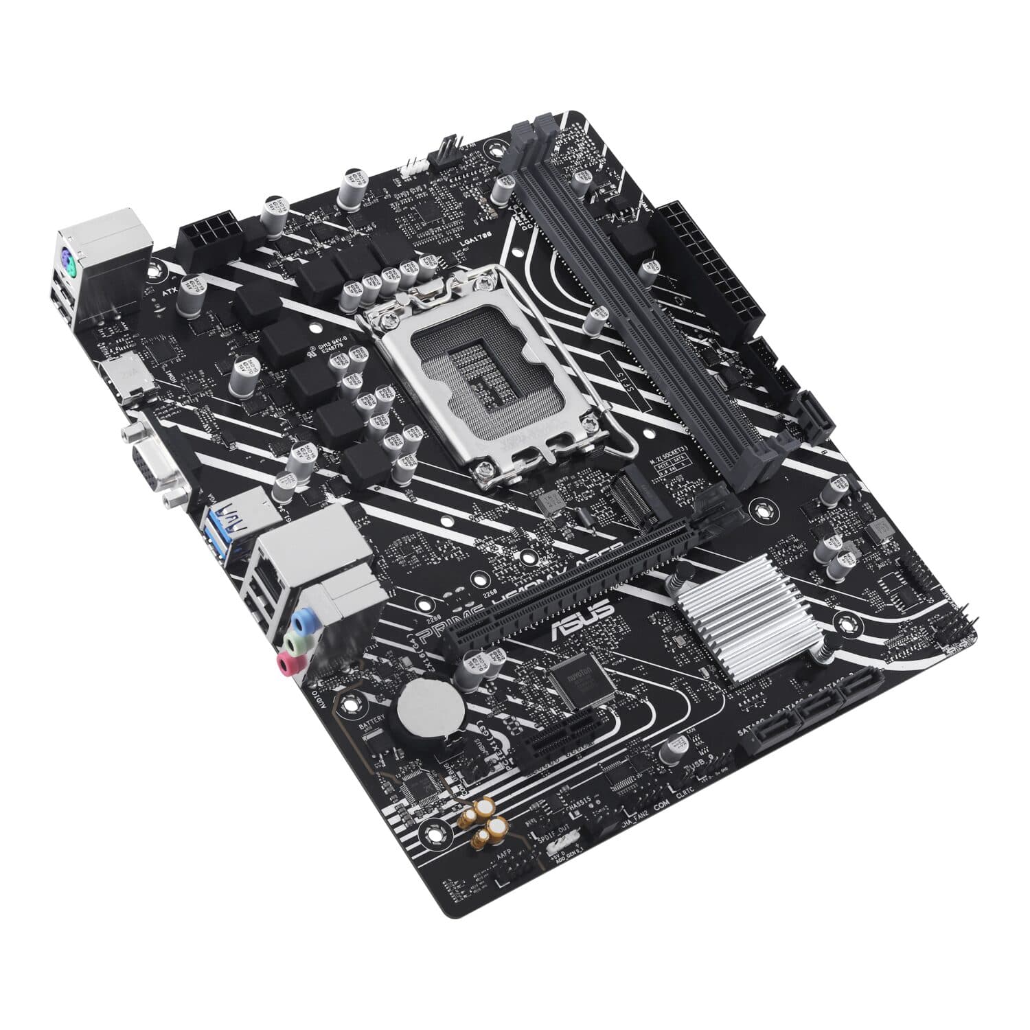 Asus PRIME H610M-R DDR5 LGA1700 Micro-ATX Motherboard - view 4