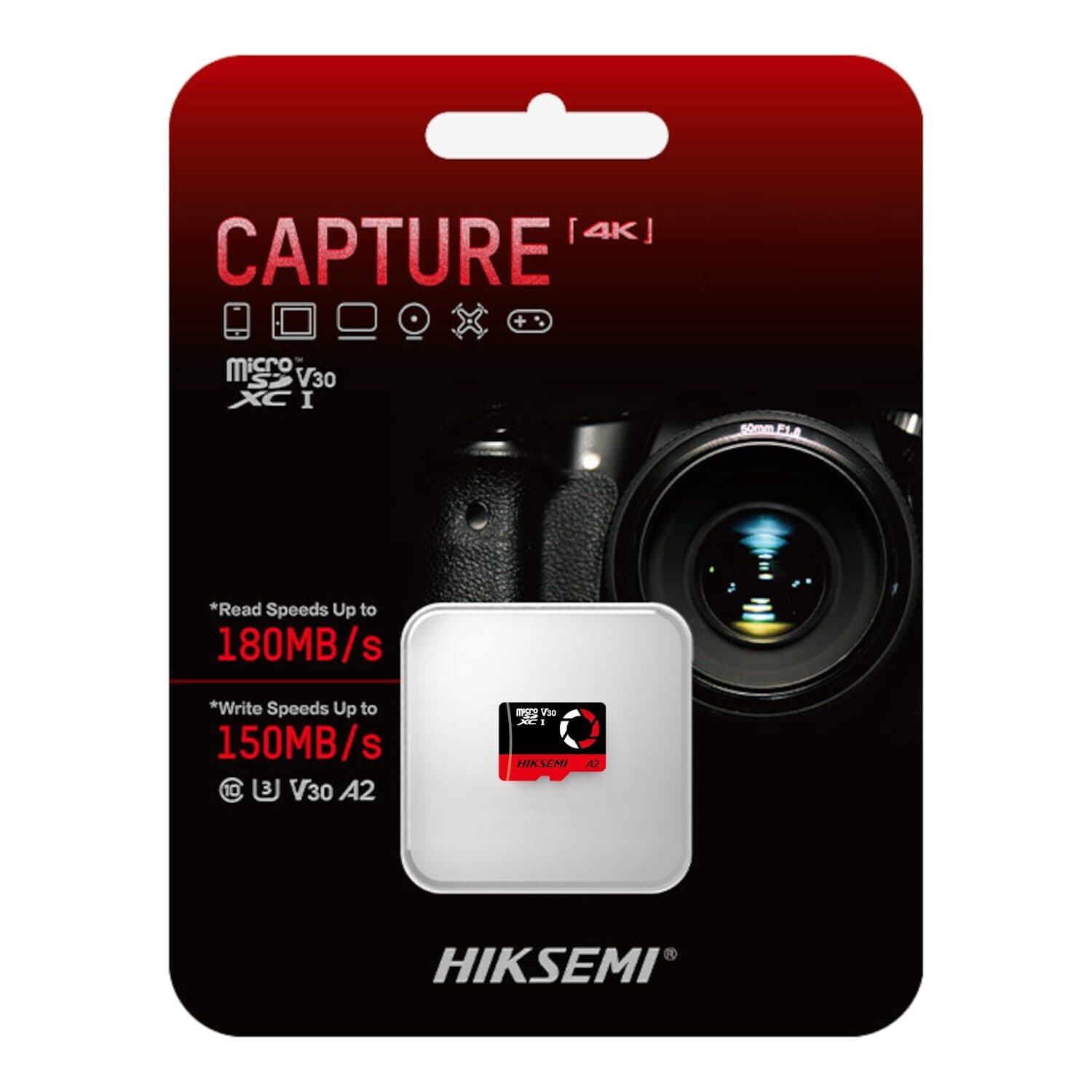 HIKSEMI Capture V30 512GB MicroSDXC Card (Without Adapter) - view 4