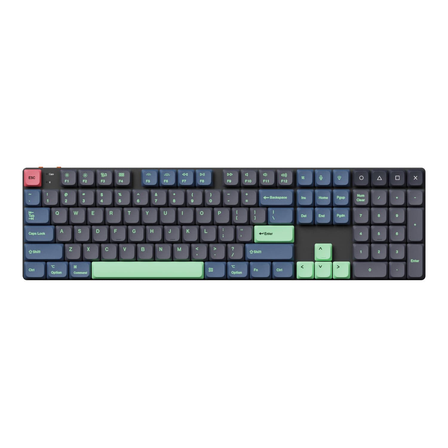 Keychron Low Profile Dye-Sub PBT LSA Full Set Keycap Set – Hacker Edition (133 Keys, PBT, Low Profile) - view 3