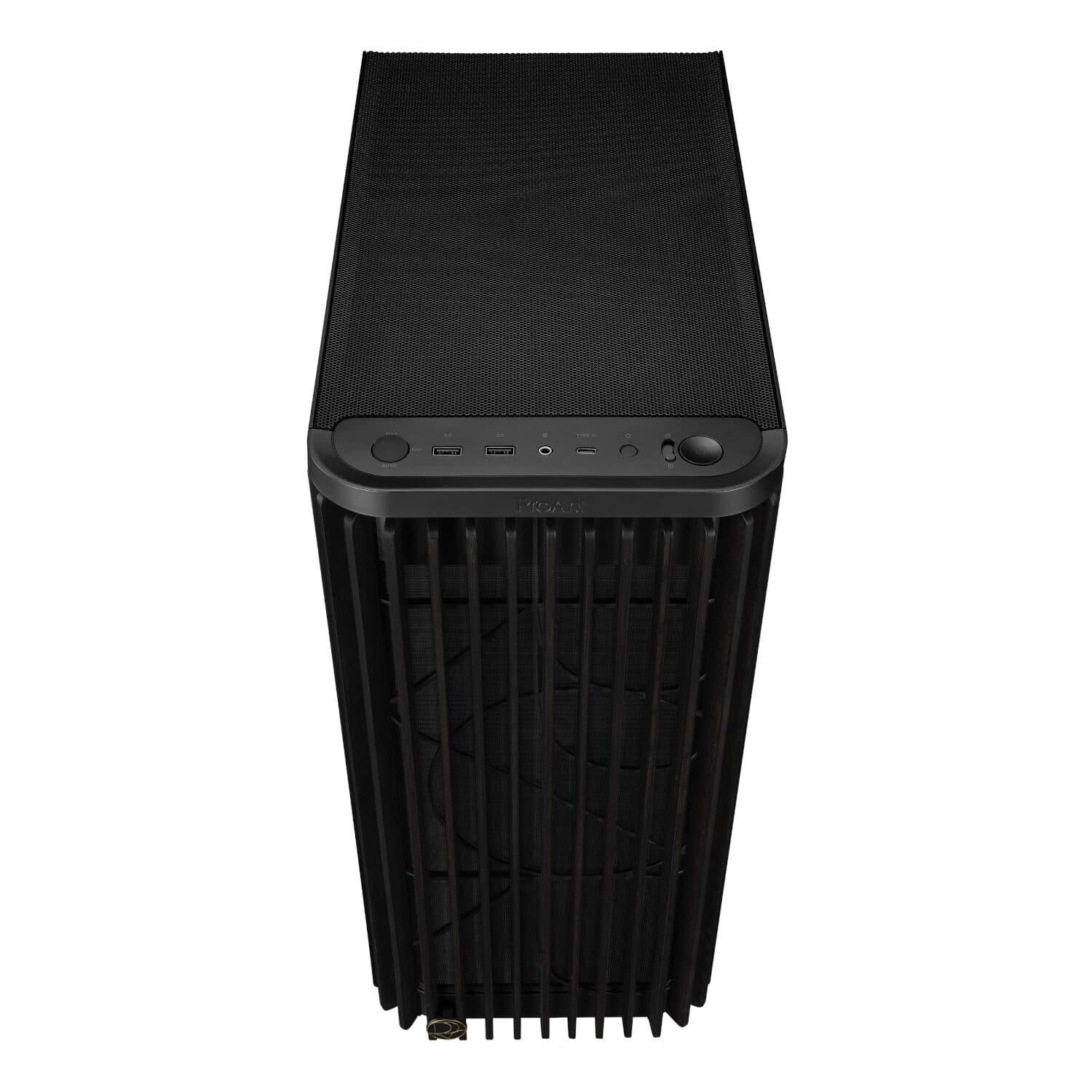ASUS ProArt PA401 Wood Edition ATX Chassis - Black - view 4