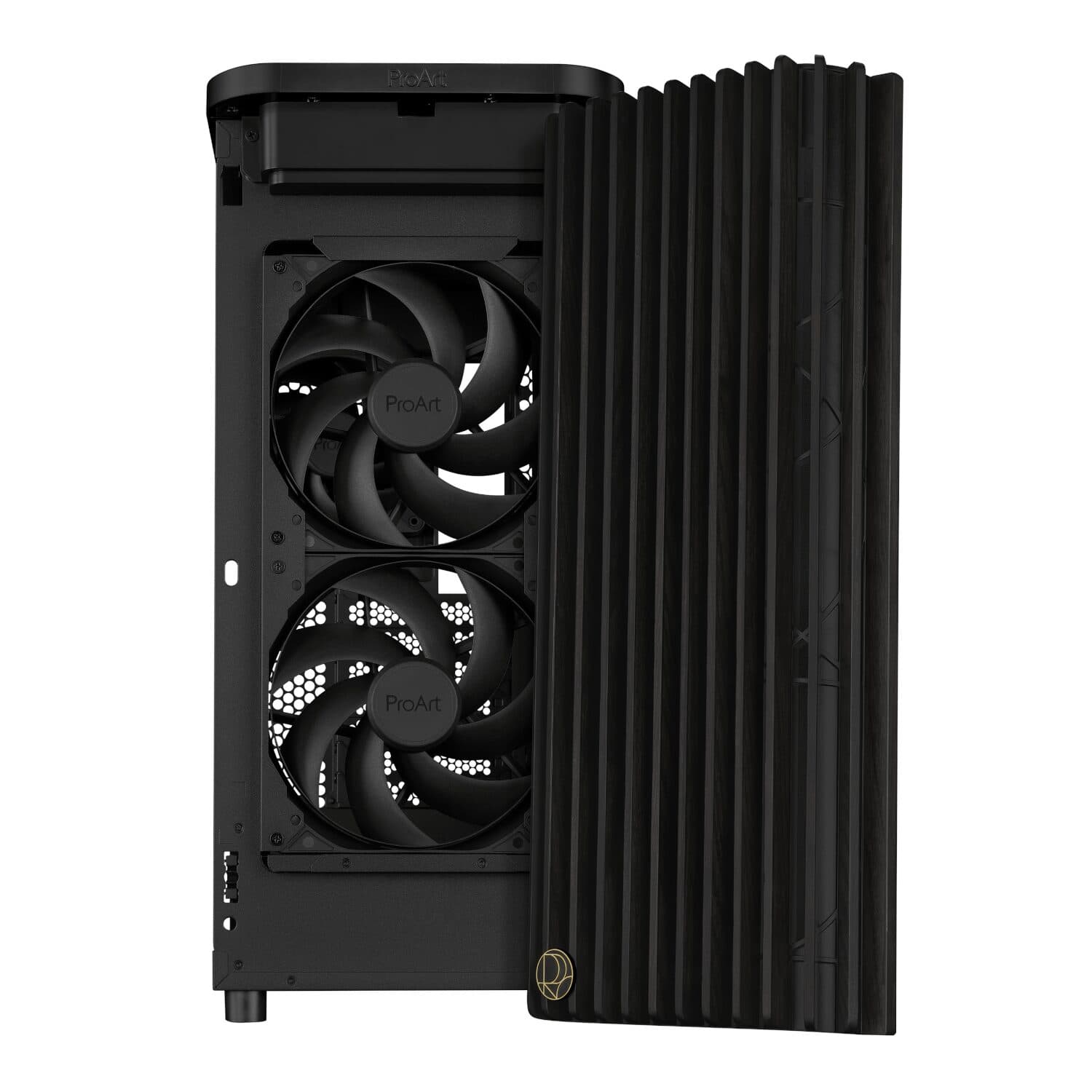 ASUS ProArt PA401 Wood Edition ATX Chassis - Black - view 3