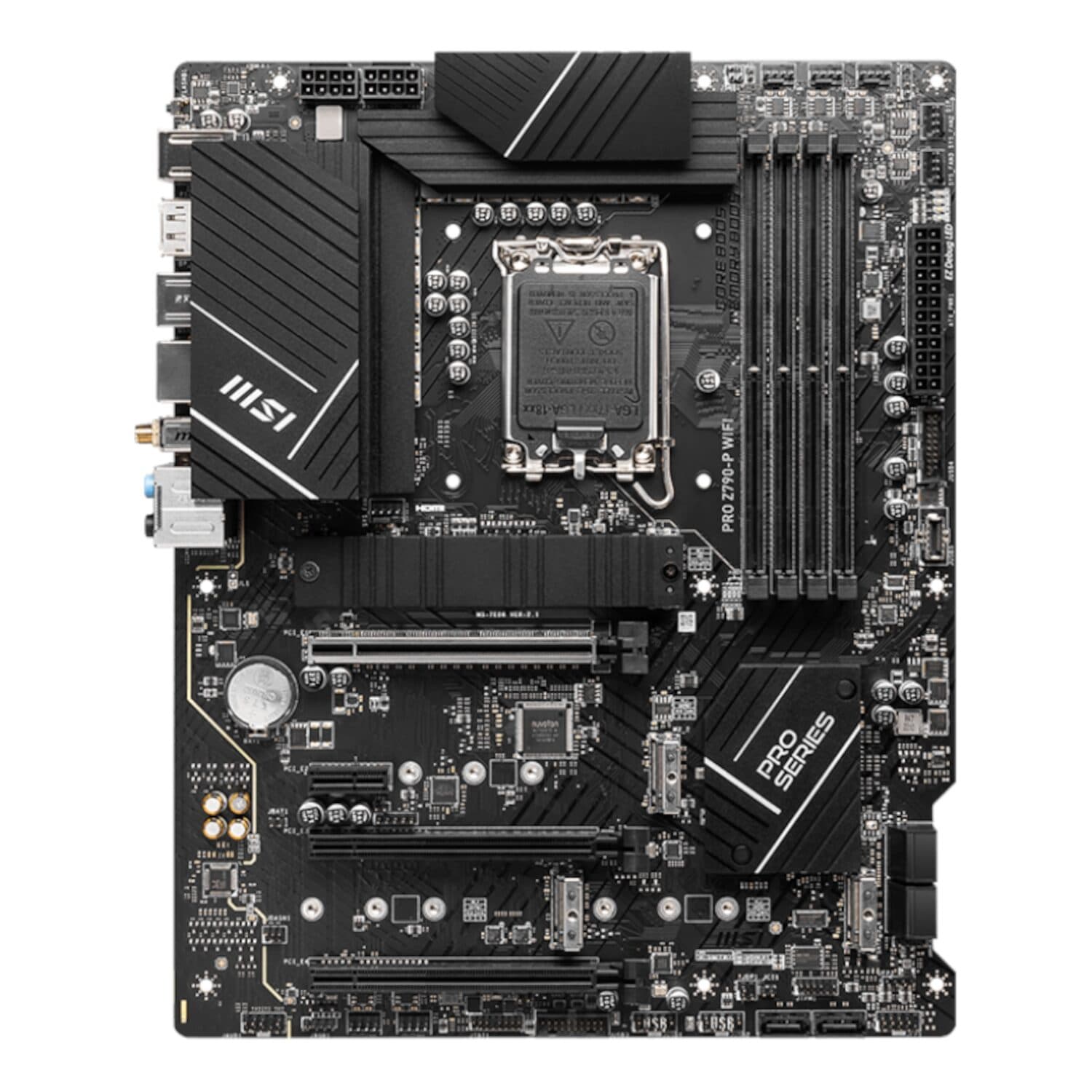 MSI PRO Z790-P WIFI Motherboard – Intel Z790, Wi-Fi 6E, DDR5, ATX - view 2