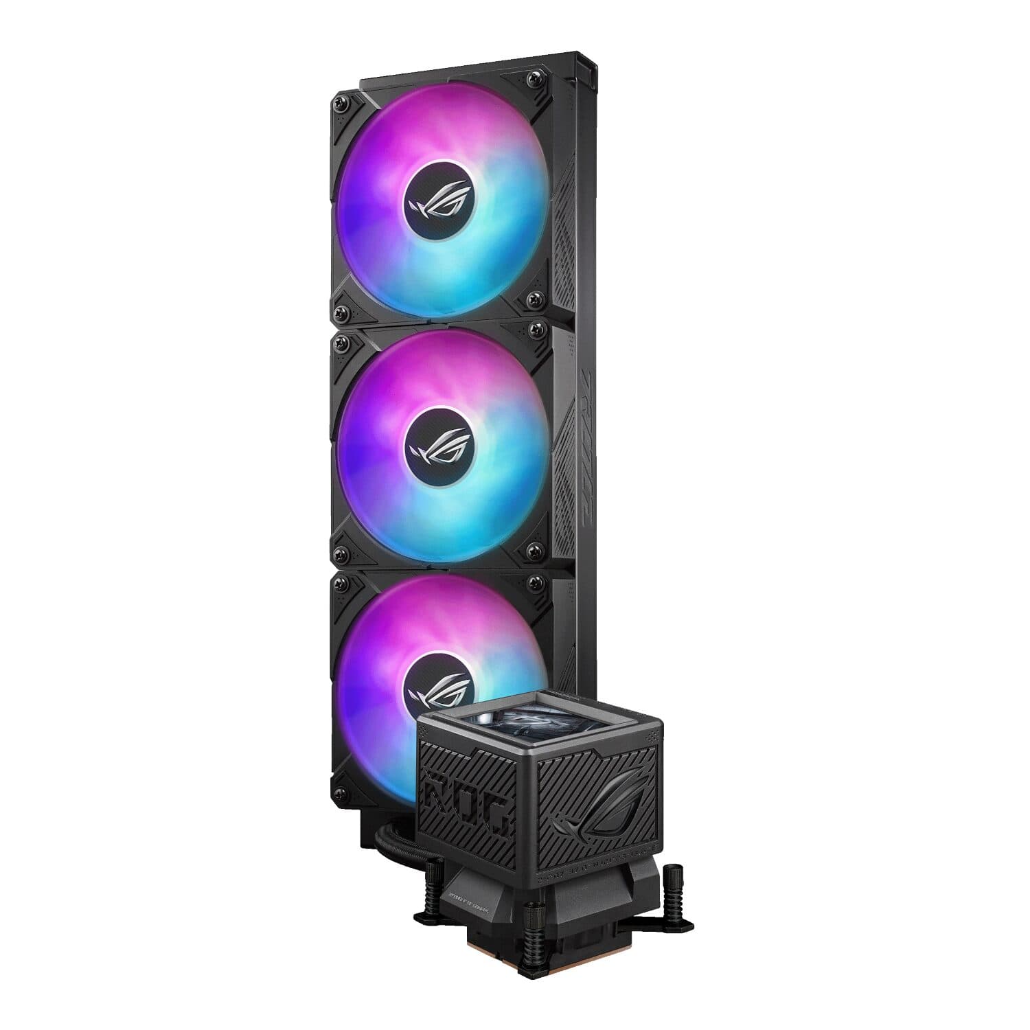 Asus ROG Ryujin III ARGB AIO Liquid Cooler - 3.5" LCD Display - view 3