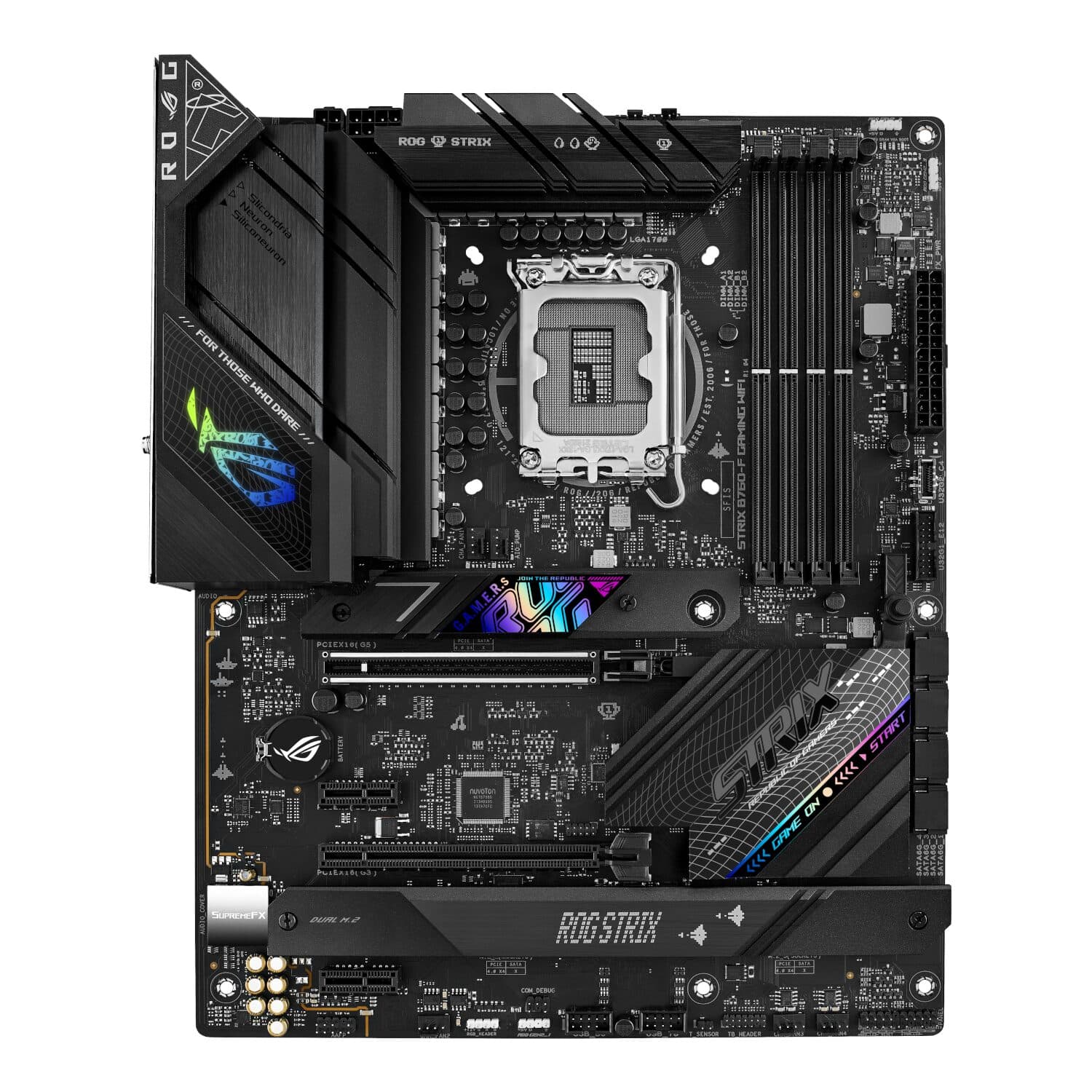 Asus ROG Strix B760-F Gaming WiFi Motherboard - Intel LGA1700 - view 2