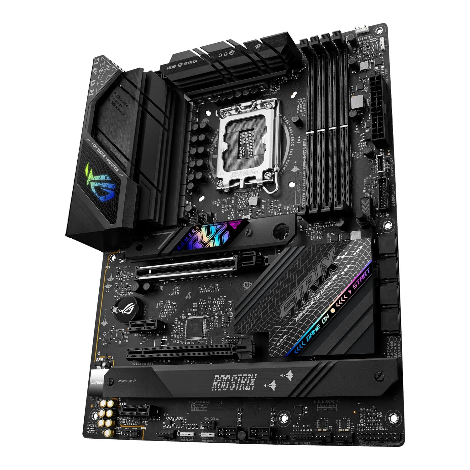 Asus ROG Strix B760-F Gaming WiFi Motherboard - Intel LGA1700 - view 3
