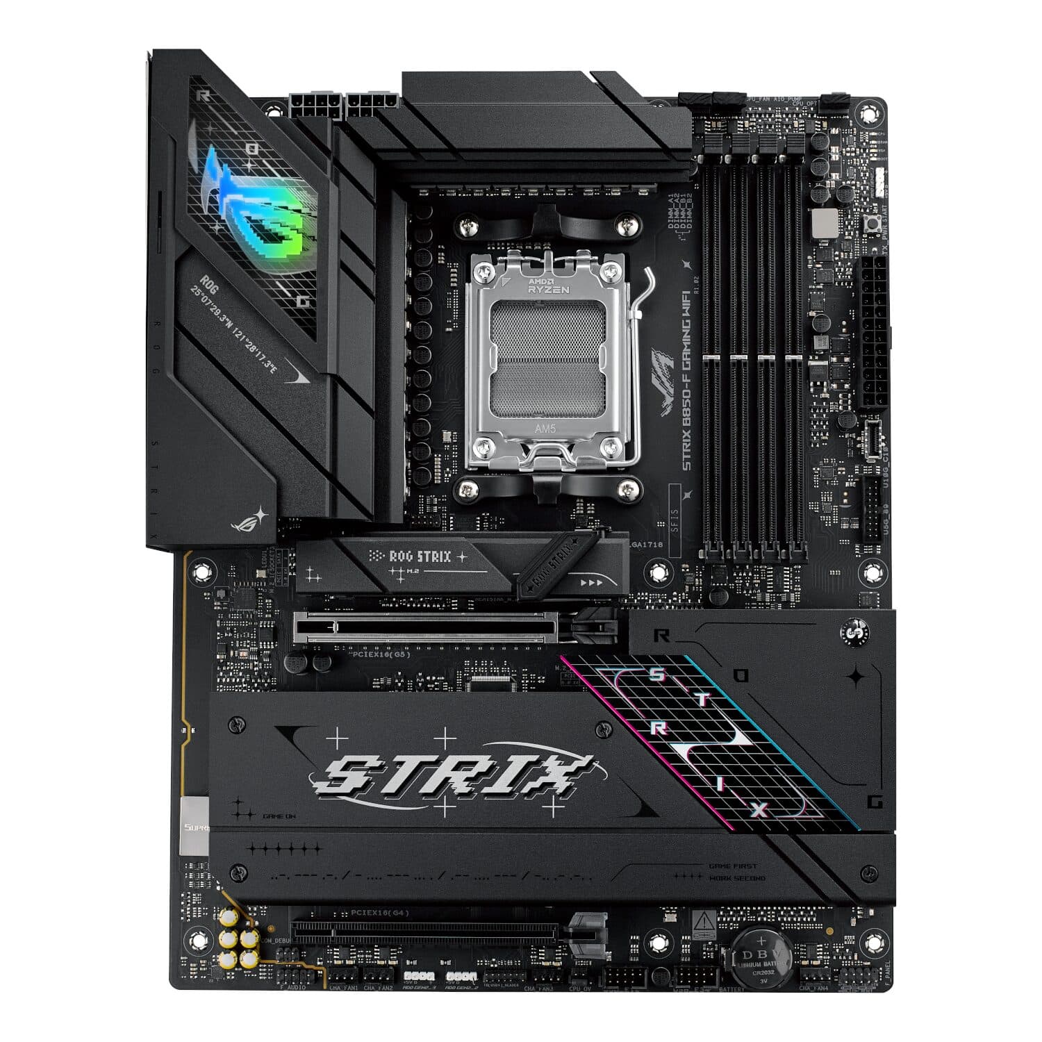 Asus ROG Strix B850-F Gaming WiFi Motherboard - AMD AM5 - view 2