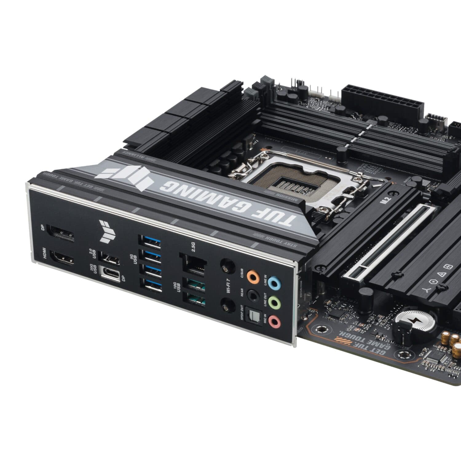 Asus TUF Gaming B860M-Plus Wi-Fi M-ATX Motherboard – Intel LGA1851, DDR5, PCIe 5.0. Wi-Fi 7 - view 5