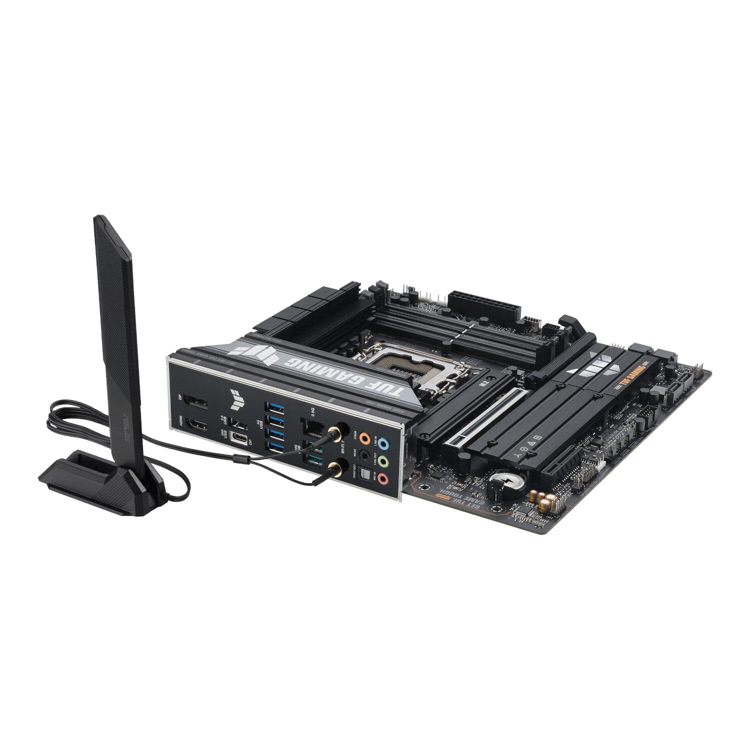 Asus TUF Gaming B860M-Plus Wi-Fi M-ATX Motherboard – Intel LGA1851, DDR5, PCIe 5.0. Wi-Fi 7 - view 6