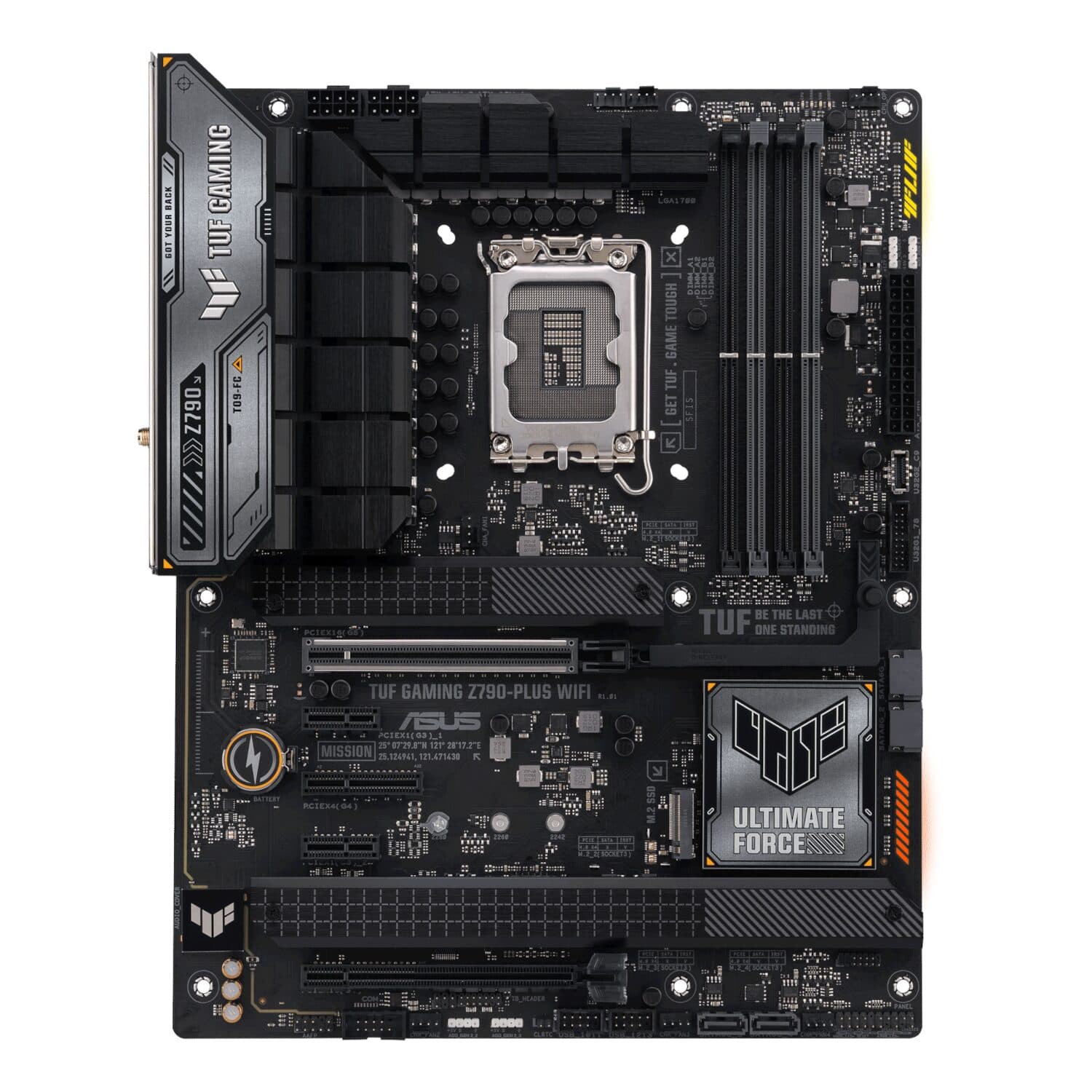 Asus TUF Gaming Z790-Plus Wi-Fi ATX Motherboard - Intel LGA1700, DDR5, PCIe 5.0. Wi-Fi 6E - view 2