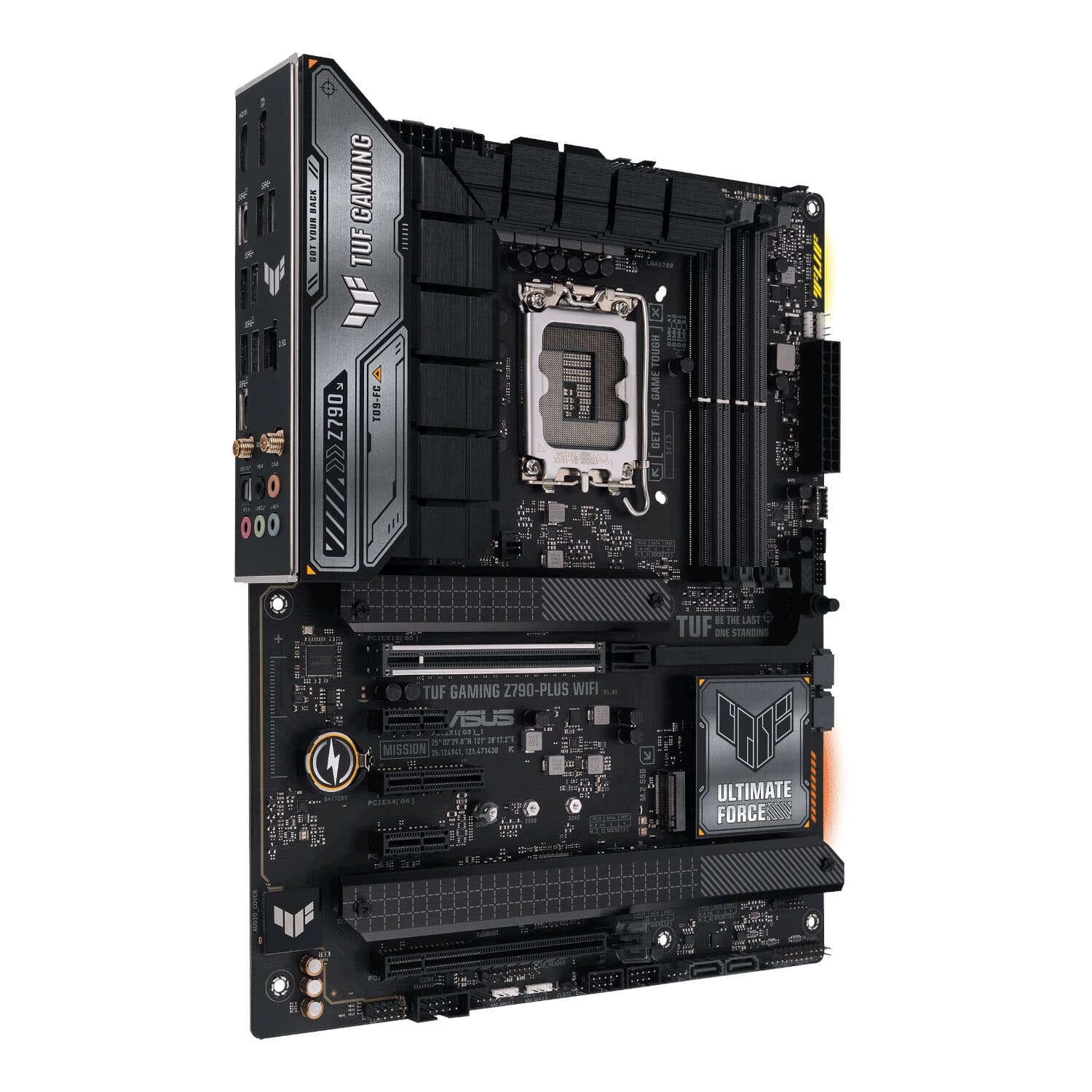 Asus TUF Gaming Z790-Plus Wi-Fi ATX Motherboard - Intel LGA1700, DDR5, PCIe 5.0. Wi-Fi 6E - view 3