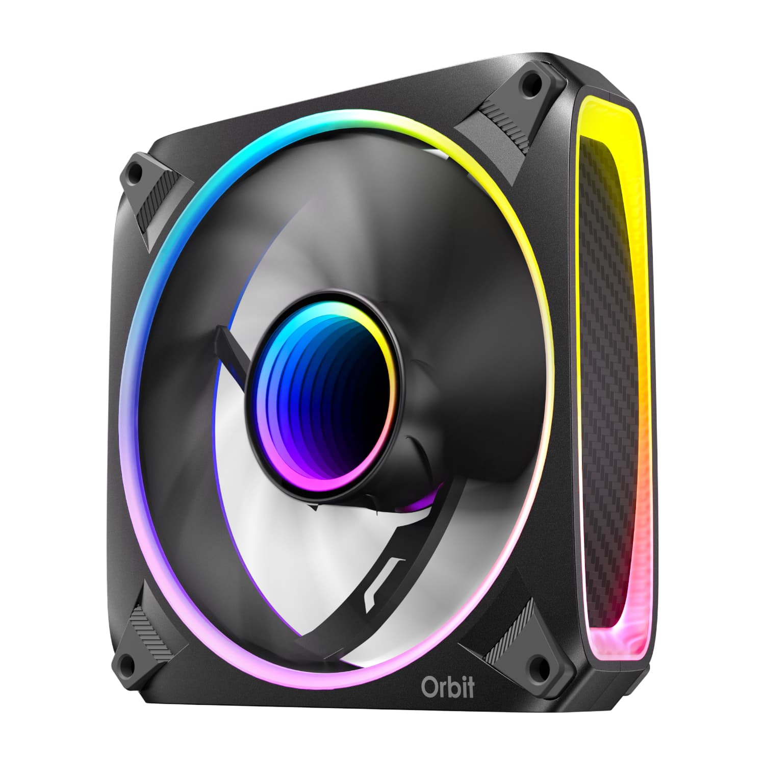 Antec ORBIT PWM 120mm ARGB Fan 3 Pack - Black - view 3