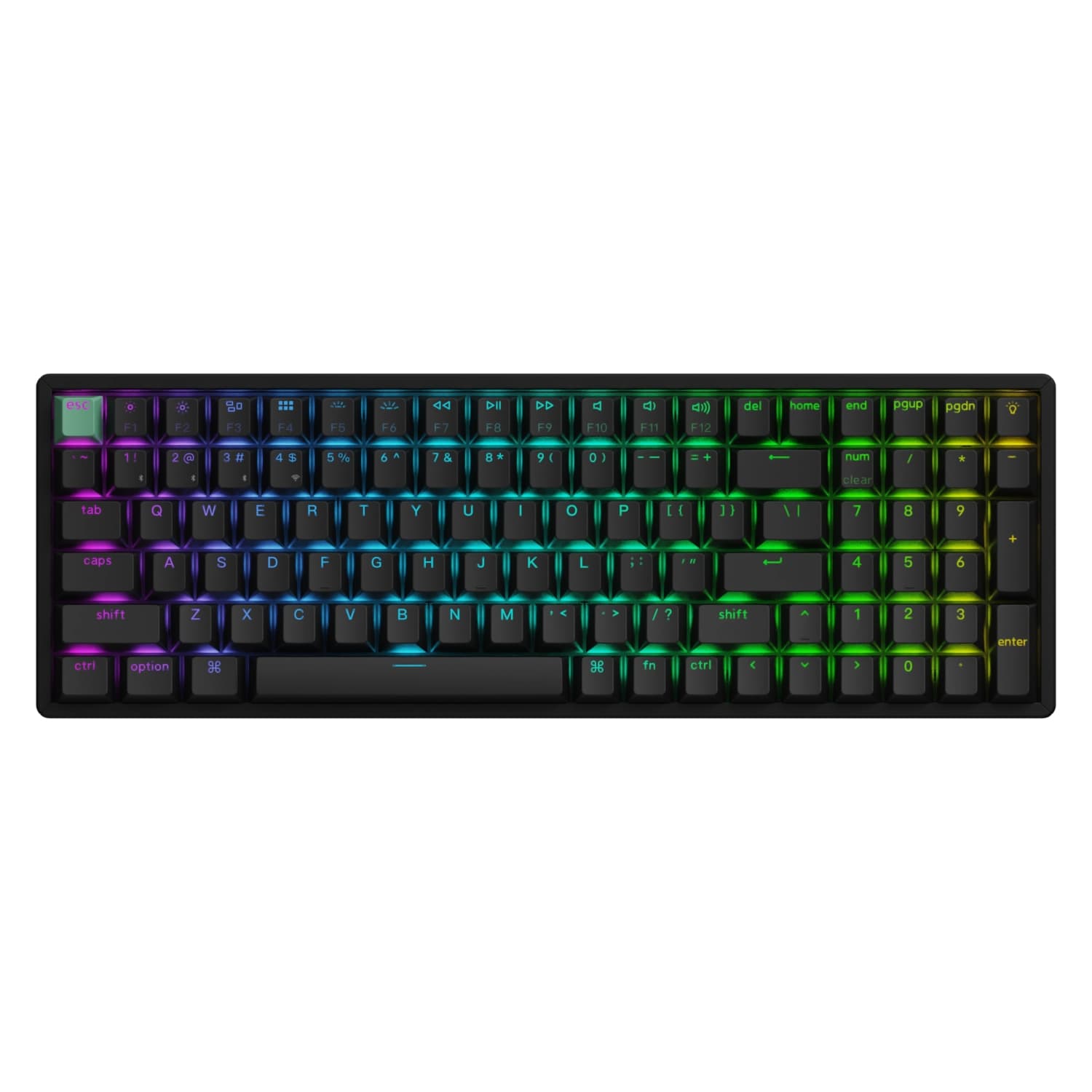Keychron K4 HE 96% Magnetic Switch Hot-Swap RGB Wireless Keyboard – Black