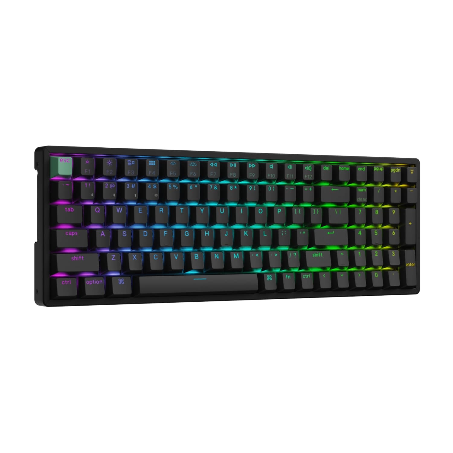 Keychron K4 HE 96% Magnetic Switch Hot-Swap RGB Wireless Keyboard – Black - view 4