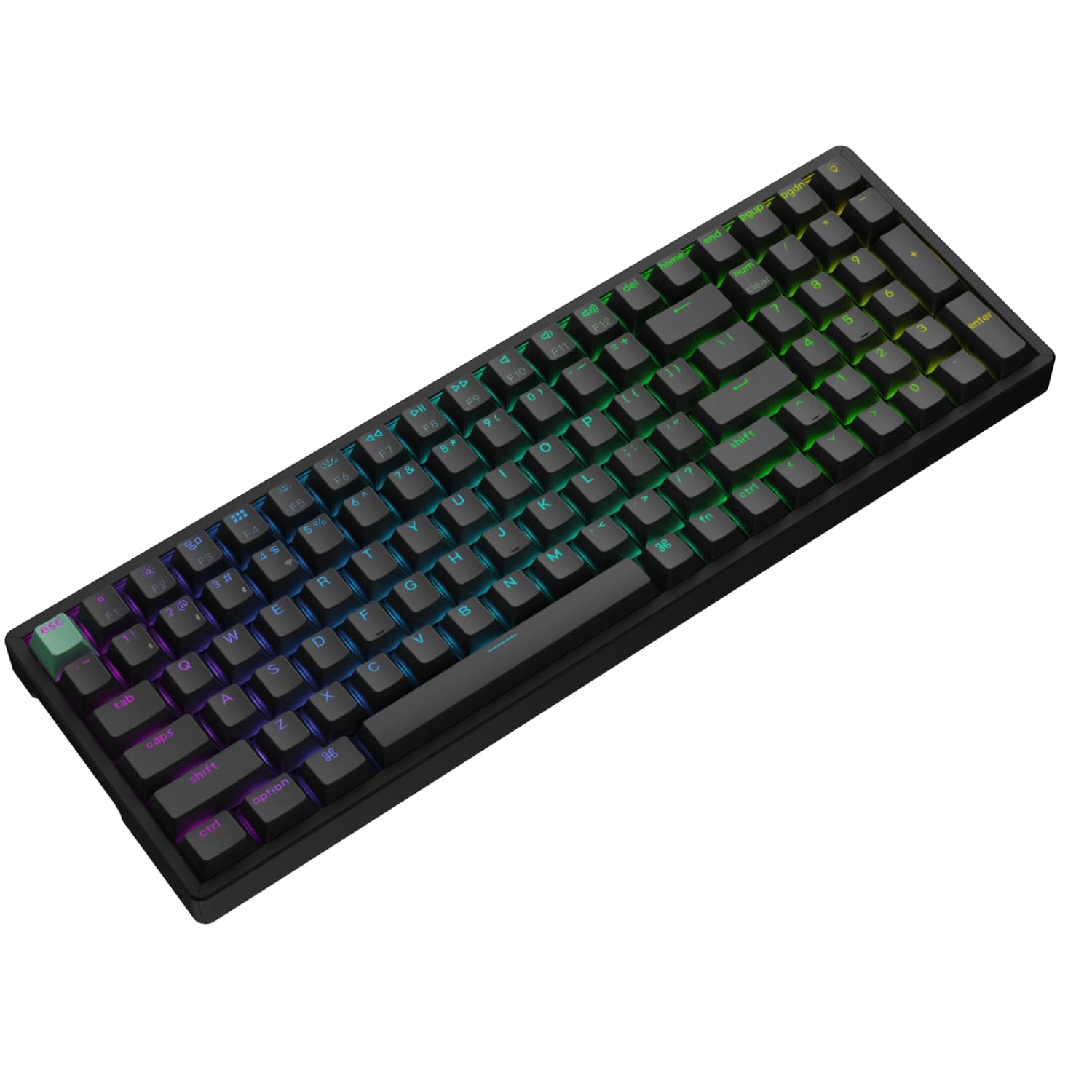 Keychron K4 HE 96% Magnetic Switch Hot-Swap RGB Wireless Keyboard – Black - view 5