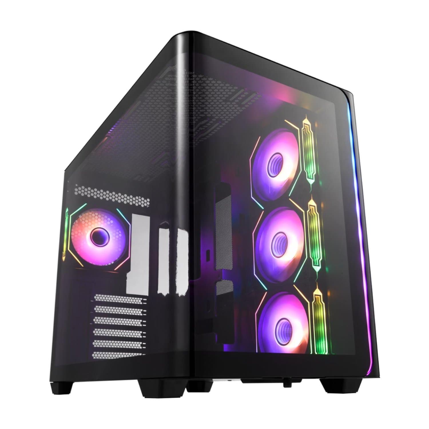 FSP M580 ATX Gaming Chassis and HV Pro 650W Power Supply Bundle - view 2