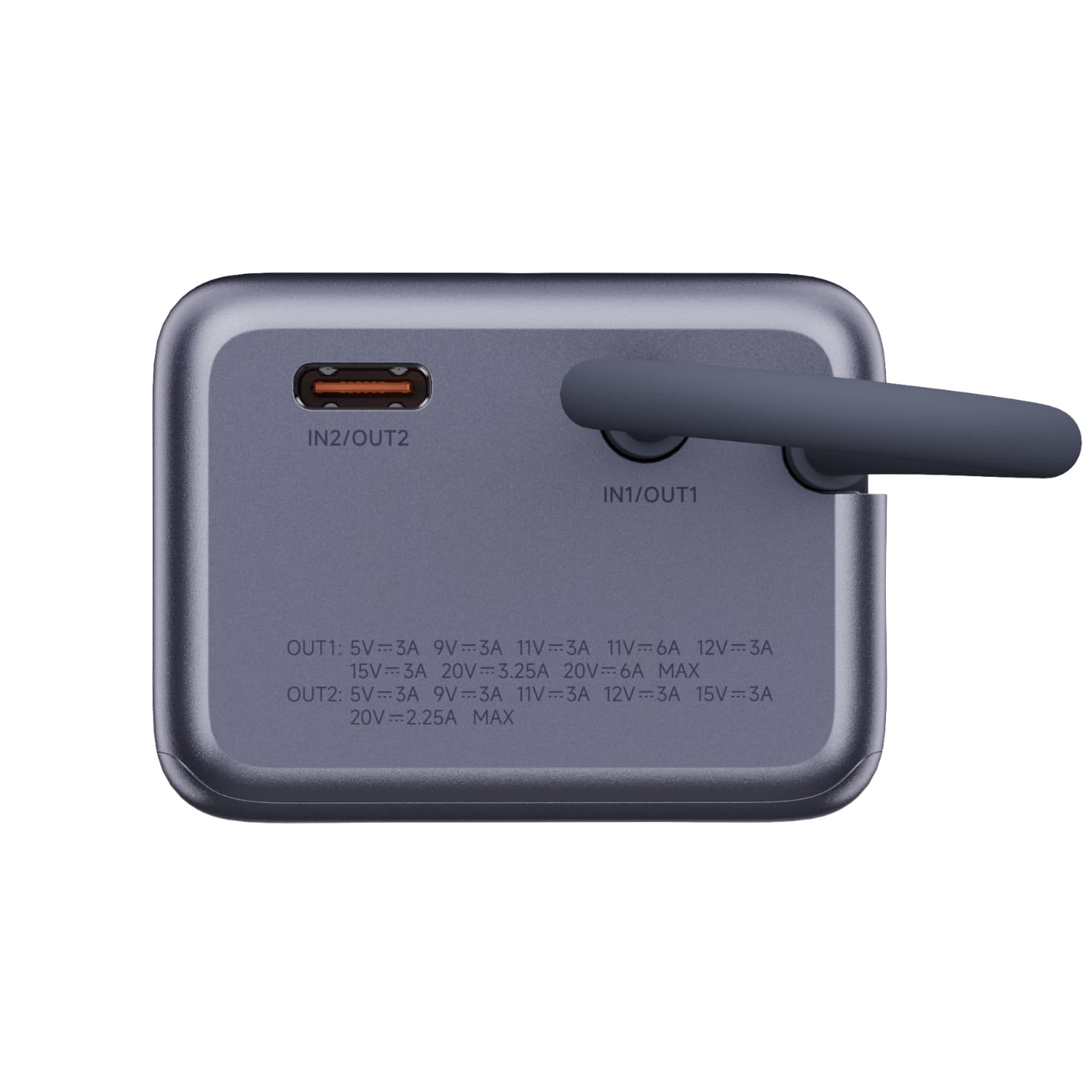 Xiaomi 165W Power Bank 10000mAh (Integrated Cable)-Silver - view 7