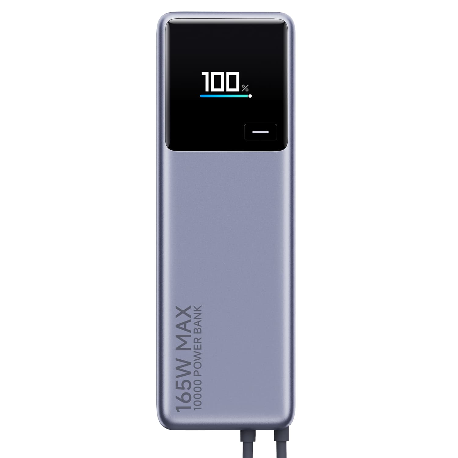 Xiaomi 165W Power Bank 10000mAh (Integrated Cable)-Silver - view 2