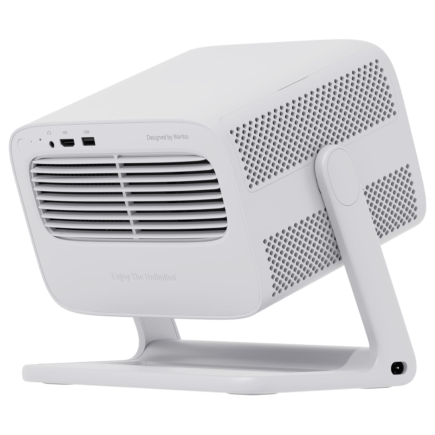 Wanbo VALI 1 – 1080P 900ANSI Android 11 Smart Home Theatre Projector – White - view 4