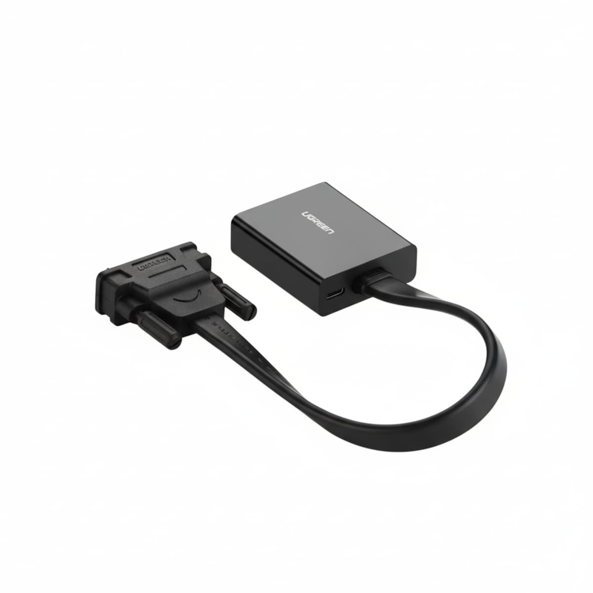 UGREEN DVI-D 24+1 to VGA Active Video Adapter (Male to Female) – Black - view 2