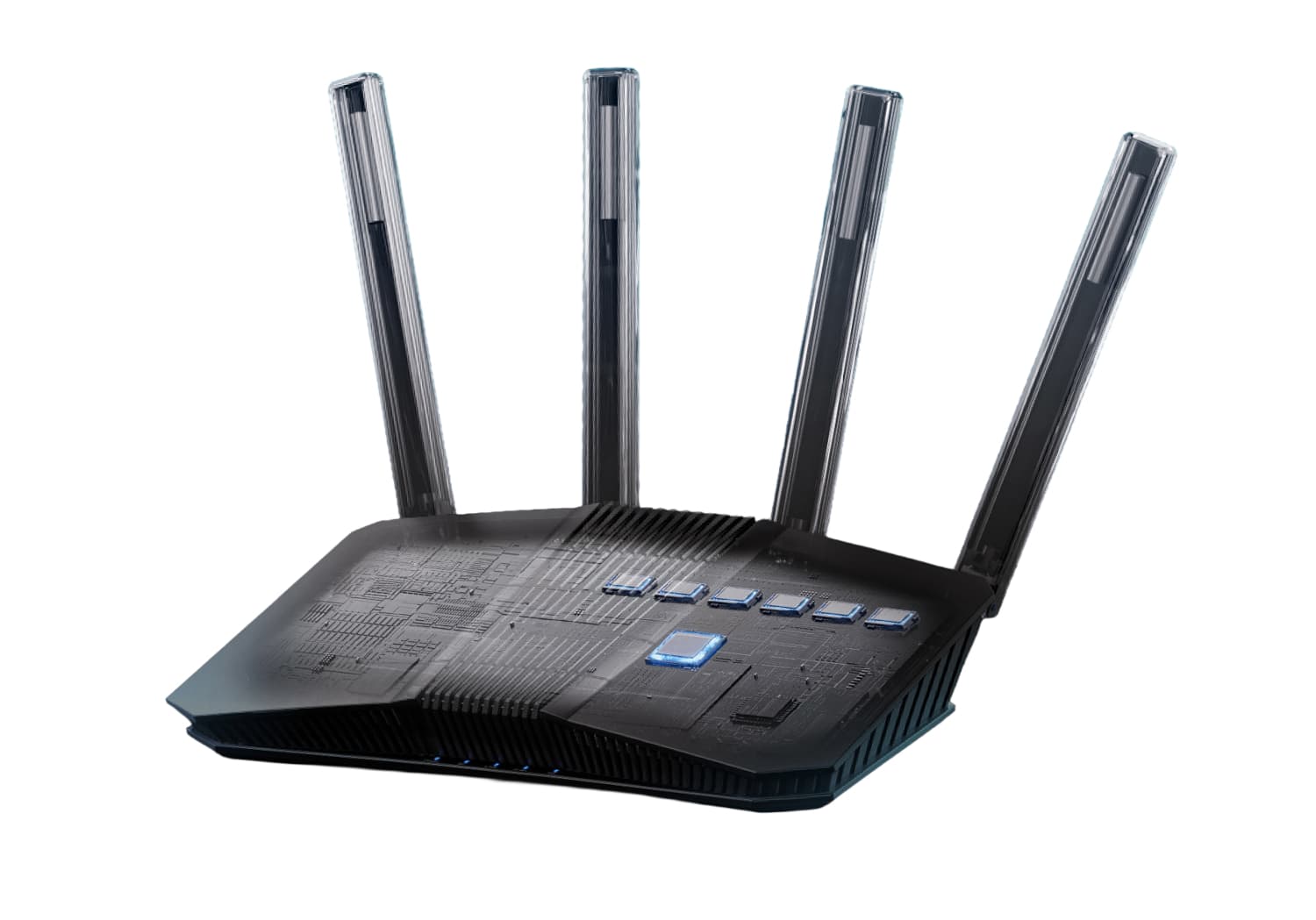 ASUS RT-BE82U Wi-Fi 7 Dual-Band 2.5GbE Router - Black - view 3