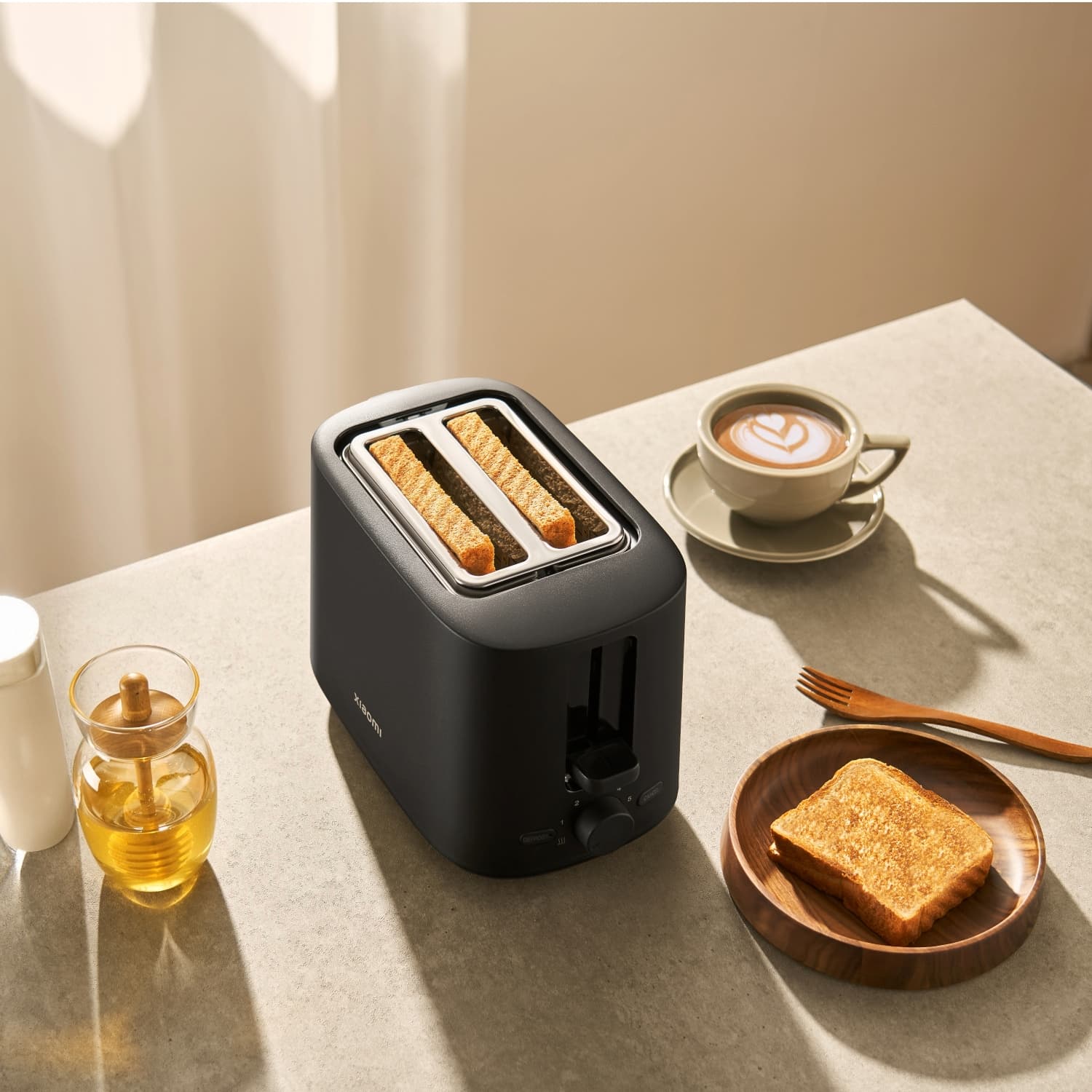 Xiaomi Dual Wide-Slot Toaster-Black - view 10
