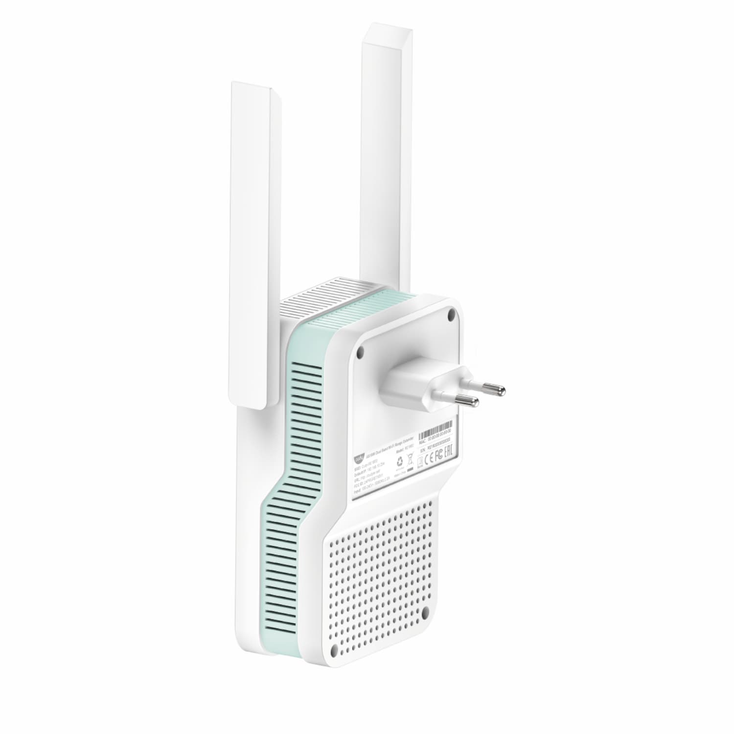 Cudy AX1500 Dual-Band Wi-Fi 6 Range Extender (Wall Plug)-White - view 4