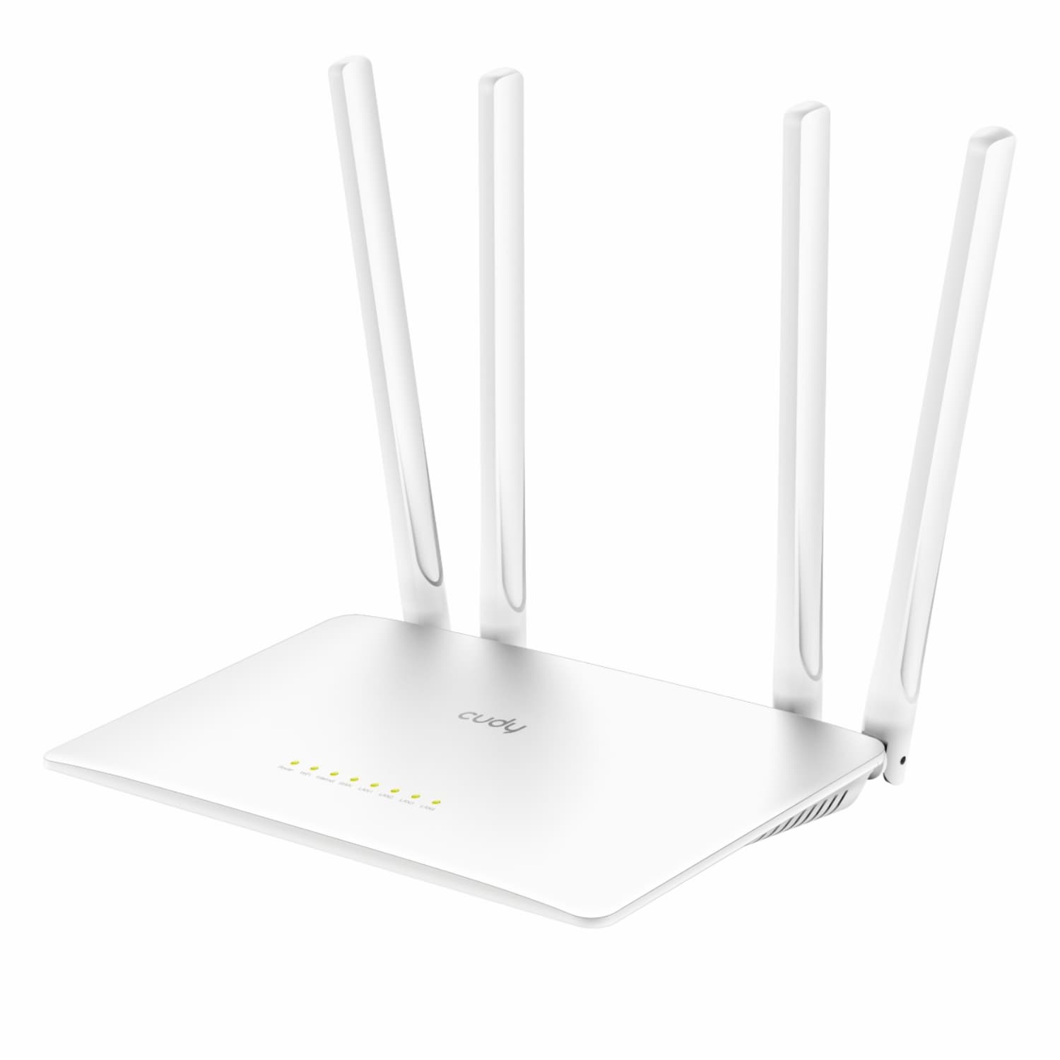 Cudy WR300S 300Mbps 5-Port Wi-Fi 4 Router – White - view 2