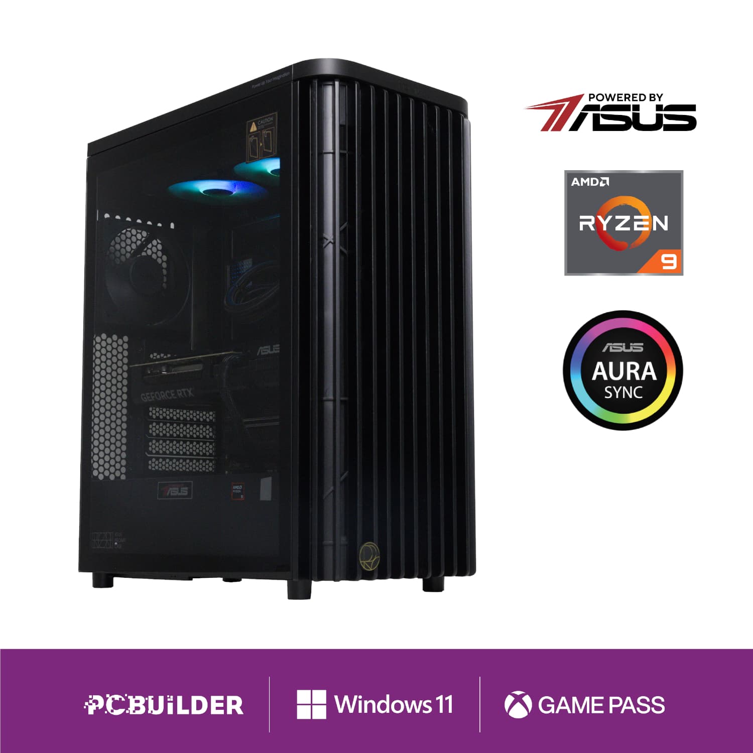 PCBuilder Ryzen 9 9950X REMBRANDT Windows 11 Creator PC