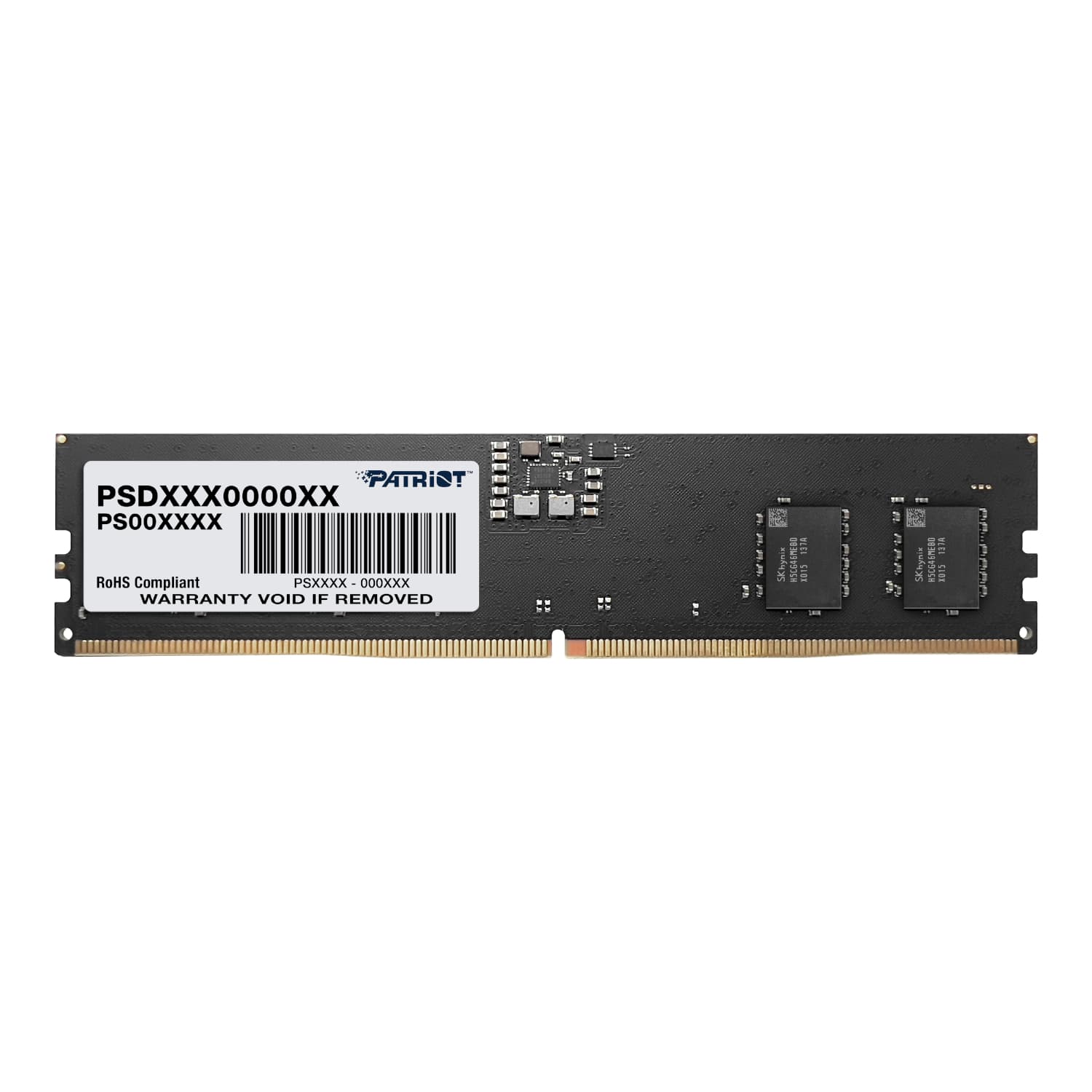 Patriot Signature Line 8GB 4800MHz DDR5 UDIMM Desktop Memory