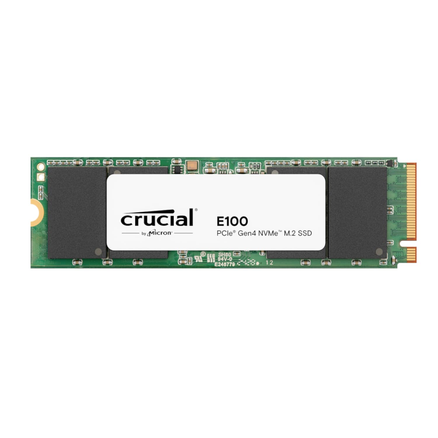 Crucial E100 2TB PCIe Gen4 2280 NVMe M.2 SSD