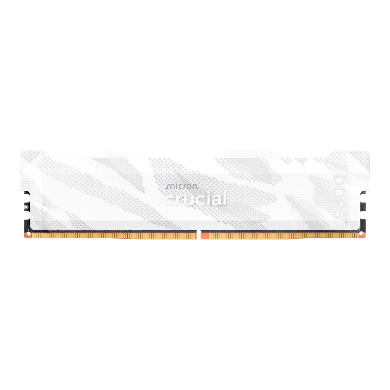 Crucial Pro 16GB 6400Mhz DDR5 Desktop OC Gaming Memory - White