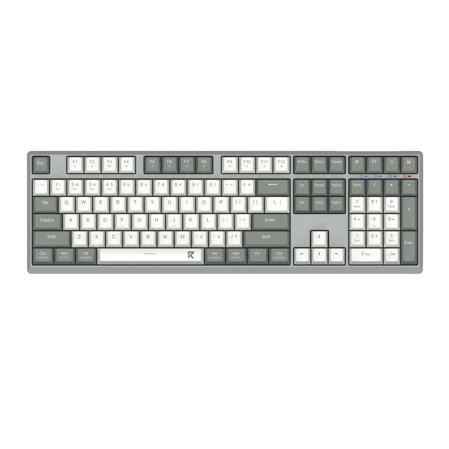 Redragon BK-7485 Wireless Office Keyboard - Grey